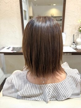 サイン(SIGN)の写真/髪本来の輝きへ☆強度・ツヤ・まとまりを実感できるトリートメント！白髪染め・白髪ぼかしも◎