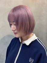 エリマ 調布(elima)&nbsp;調布ダブルカラーマッシュショートカットミルクティーベージュ