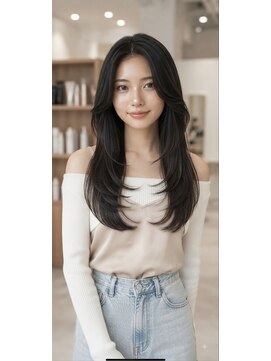 ヘアーサロン ルリアン(hair salon LeLien) 韓流ビューティー・ロングレイヤー
