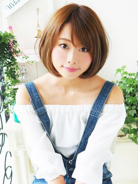 ヘア ジュレ ドゥ(hair jurer deux) 【ヘアジュレドゥ 古居】 大人愛され☆エアリーフェミニンボブ