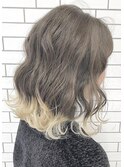 色っぽボブの柔らかとろみセピアベージュ