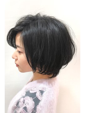 モリオフロムロンドン 大宮店(morio from London) 【oomiya 吉田あすか】大人かわいい 丸みショートボブ