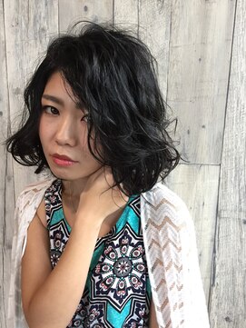 ショートオンリーサロントス(short only salon TOSS) 大人カッコいいAラインボブ