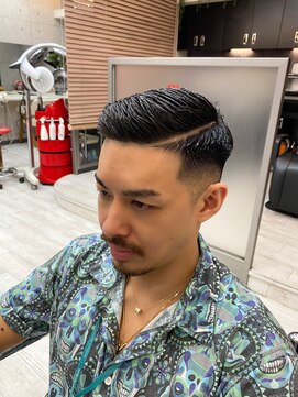 ヘアー ラボ エムツー(hair lab m2) 七三スタイル