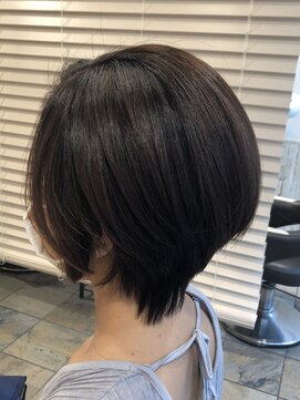 ネオリーブアオバ 高田馬場店(Neolive aoba) ハンサムショート　奥行きショート ミセスも○ グレージュカラー