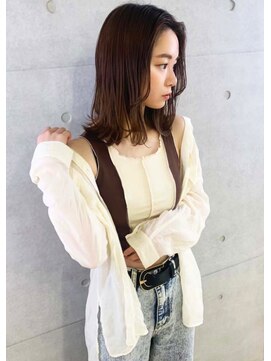 エルト 四条烏丸(elto) 【elto烏丸】大人かわいい小顔ミディアム20代30代40代ベージュ