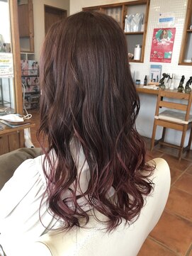 アミュゼラヴィ(amuser ravie) ピンクグラデーション/ピンクベージュ/ミルクティーベージュ