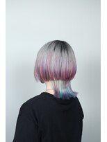 クリップ ジョイント ゴッド(CLIP JOINT GOD)&nbsp;silver×pastel mesh