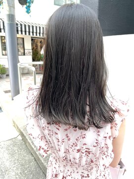 アフロートpd+ KOBE(AFLOATpd+) ブリーチなしの透明感カラー　グレージュ