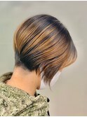 【デザインカット】360度どこから見ても綺麗なショートボブ◎