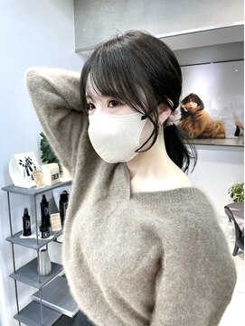 ヴェイン 渋谷(vain) レイヤーカット/くびれヘア/顔周りカット/インナーカラー/渋谷