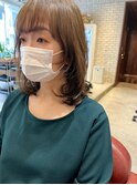 ミディアム顔周りハイレイヤー