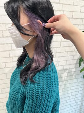 ミューバイケンジ(miu by KENJE) miu&橋本愛海 インナーペールラベンダー