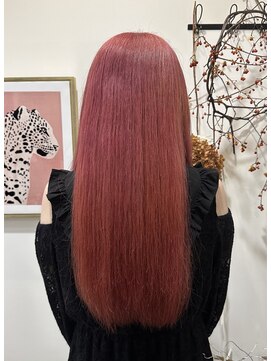 ガーデン Garden ヘアーメイク hair make ピンクカラー