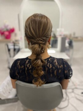 ラモ(RAMO) 変形編みおろし