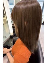 エアー 銀座タワー(AIR)&nbsp;ツヤ髪スタイル/くすみカラー/美髪/ケアカラー　【榛葉】