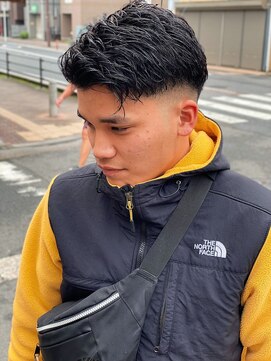 スウェル 船橋店(Swell) ウルフ/アッシュブラック/カルマパーマ/ベリーショート/船橋