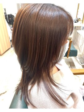 ヘアーズ ロッソ(hair's ROSSO) ロングレイヤー[30代40代50代]