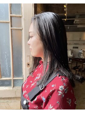 髪質改善と縮毛矯正の専門店 サンティエ(scintiller) オリーブグレージュ