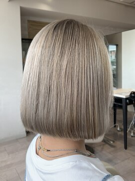 サロンドジョー(salon de joe) ケアブリーチダブルカラーインナーカラーハイトーン髪質改善