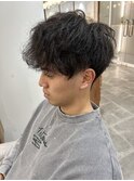 刈り上げマッシュ