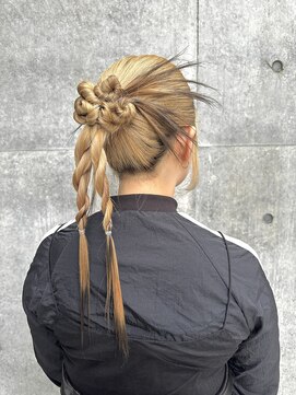 ミンクスオーバー(MINX OVER) 【ヘアセット】カチモリヘア/着物