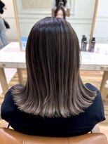 アプリバイリアン 浦和2号店(appri by Rien)&nbsp;浦和/バレイヤージュ/切りっぱなしボブ/20代30代