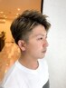【新登場！男の身嗜みフル】メンズカット×炭酸クレンジングSP×眉カット