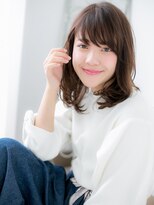 スペース 海浜幕張(spes) 海浜幕張/髪質改善/くすみベージュでふんわりカールミディg