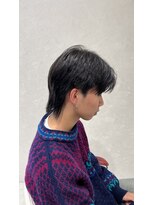 アース 今池店(HAIR&MAKE EARTH) ウルフカット×センターパート