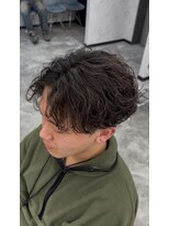 オム ブランシェ(HOMME BLANCHE’)&nbsp;【Ryo】シャドウフェザーパーマ