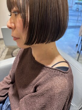 ヘアーエスクールフェイス(hair S. COEUR face) ミニボブ/枚方美容室/大阪美容室