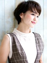 エムスラッシュ アヴェダ 自由が丘(M.SLASH AVEDA)&nbsp;■M.SLASH自由が丘・51-13■深みあるカラーで♪知的ショート