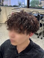 サンバイセライロ 千葉(SAN. by celilo)&nbsp;メンズパーマ/波巻きパーマ/刈り上げマッシュ/関祐翔