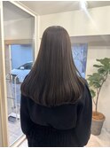 乾かすだけでキマる髪/ケアカラーグレージュ