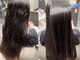 ワンス(ONCE)の写真/新たにクロスパーマをスタート★髪質改善しながら、自然に潤う◎見た目も手触りも柔らかい艶髪に!