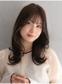韓国風レイヤー[溝の口/髪質改善/縮毛矯正/白髪ぼかし]