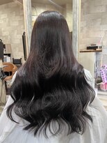 ハコ(H.A.Co) パープルグレージュです。