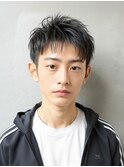 フェザーパーマ刈り上げセンターパート波巻きツイストスパイラル