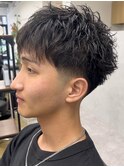 MEN’S HAIR/波巻ツイストスパイラル/フェザーパーマ/錦糸町