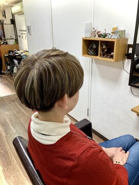 ノヤマ(NOYAMA) 白髪ぼかしハイライト