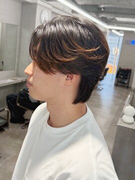 ネクストメンズ 表参道(NEXT men's) MEN’S HAIR/サーフカール/刈り上げセンターパート/渋谷