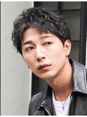 銀座メンズヘッドスパメンズカットフェザーパーマバーバーパーマ