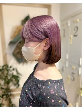 メルク ユニ(merc.uni) ピンクバイオレット3.28イメチェン