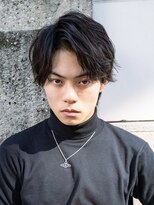 ロンドアンメゾン 原宿(Lond un Maison.)&nbsp;men's/メンズ/ダウンパーマ/黒染め/韓国/顔周り/フェード0409