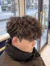 ■【MEN'S限定】カット+特殊パーマ(メンズパーマ/ツイスパ/ウルフ)
