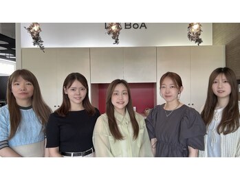 ラボア(La'BOA)の写真/《女性スタイリストだけのLa’BOA空間》女性目線であなたの個性を生かしながら"褒められStyle"をご提案!!