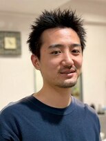 エムエイチザバーバー 本町(MH THE BARBER) 爽やかアップバングショート【北浜・堺筋本町・淀屋橋】