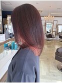 インナーカラー/ピンク/ライブ/20代30代40代