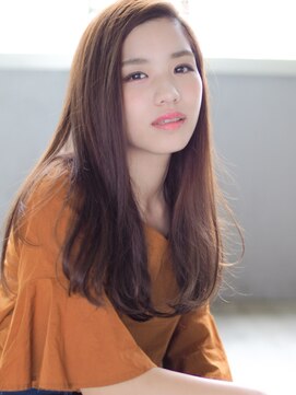 ヘアーループレル(Hair ruup Rell design works) 大人かわいい柔らかストレート